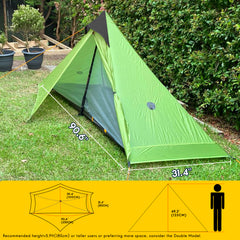 Lanshan 1 Ultralight Tent Backpacking Tents
