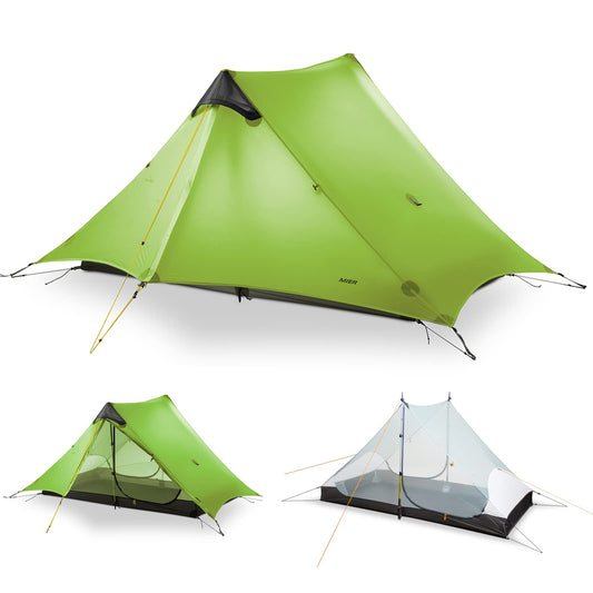 Lanshan 2 Ultralight Tent Backpacking Pole Tent