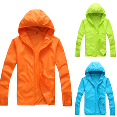 benflower Quick Dry Skin Coat Sunscreen Waterproof UV Women Thin Army Outwear Ultra-Light Windbreaker Jacket