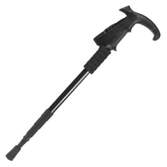 benflower Telescopic Walking Stick Non-slip Hiking Trekking Cane 4-section Aluminum Alloy Walking Pole