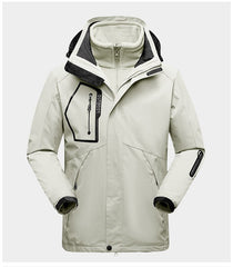 benflower Ski Suit for Men Thicken Warm Windproof Waterproof Jacket and Pants Winter Snowboard Snow Coat Outdoor Skiing Camping Trousers