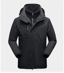 benflower Ski Suit for Men Thicken Warm Windproof Waterproof Jacket and Pants Winter Snowboard Snow Coat Outdoor Skiing Camping Trousers