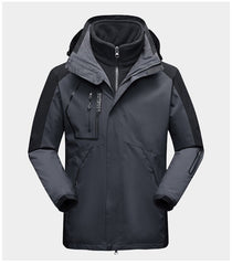 benflower Ski Suit for Men Thicken Warm Windproof Waterproof Jacket and Pants Winter Snowboard Snow Coat Outdoor Skiing Camping Trousers