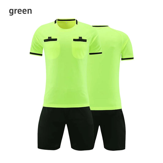 Talanes Soccer Referee Uniforms Professional Judge Football Jerseys Shorts Shirts Suit