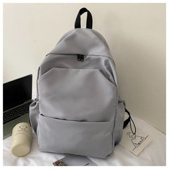 benflower School Backpack Black Bookbag Waterproof College High School Bags Lightweight Travel Backpacks