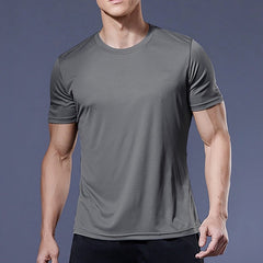 benflower Summer Men t-Shirts Short Sleeve Sport Gym Shirts Man Bodybuilding Running Fitness Shirts Quick Dry Football Jerseys Sportswear