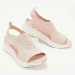 benflower Summer Sport Sandals Washable Slingback Orthopedic Slide Women Platform Sandals Soft Wedges Shoes