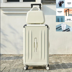 benflower Large Capacity Luggage Travel Trolley Suitcase Trunk 20 22 24 28 30 inch Universal Wheel Luggage Set with Handbag