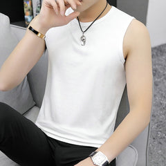 benflower Men's Summer Gym Shirt Street Sleeveless Cotton T-shirts for Men Tank Tops