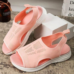 benflower Summer Sport Sandals Washable Slingback Orthopedic Slide Women Platform Sandals Soft Wedges Shoes