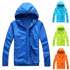 benflower Quick Dry Skin Coat Sunscreen Waterproof UV Women Thin Army Outwear Ultra-Light Windbreaker Jacket