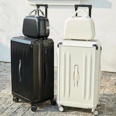 benflower Large Capacity Luggage Travel Trolley Suitcase Trunk 20 22 24 28 30 inch Universal Wheel Luggage Set with Handbag