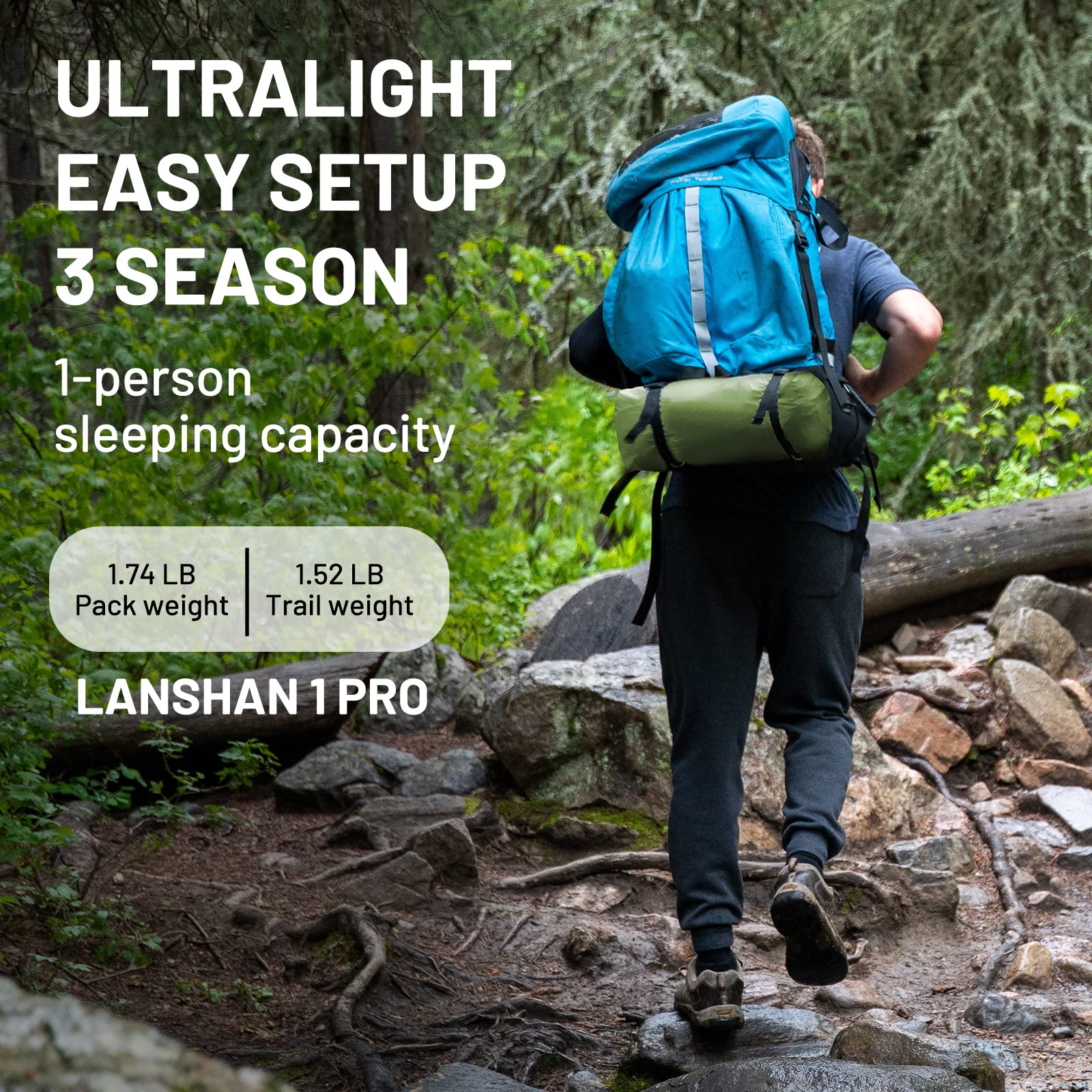 mier lanshan ultralight tent Lanshan 1 Pro Ultralight Backpacking Tent 3-Season