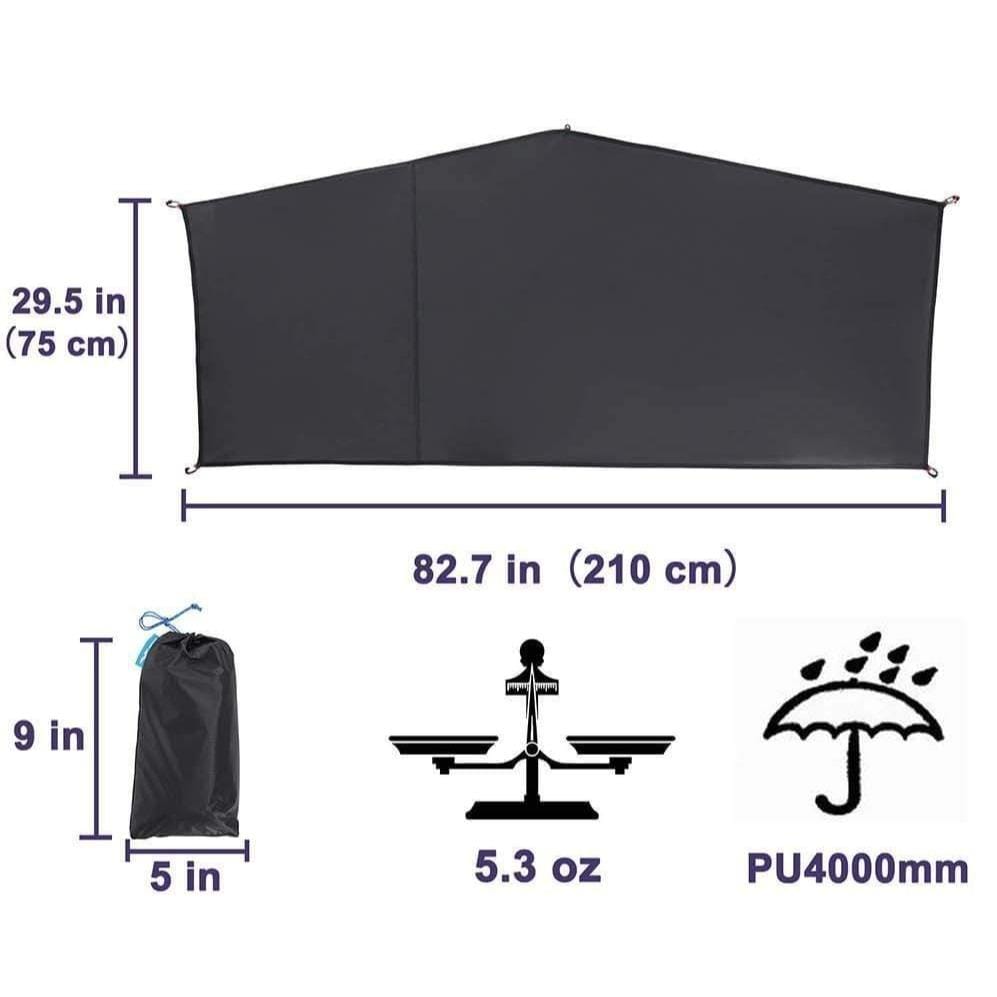 2 person tent footprint Ultralight Tent Footprint for 1 / 2 Person Camping Tent – Lanshantent